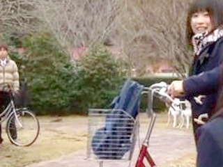 Naughty Teens Get Peeled by Sneaky Lurker in Public